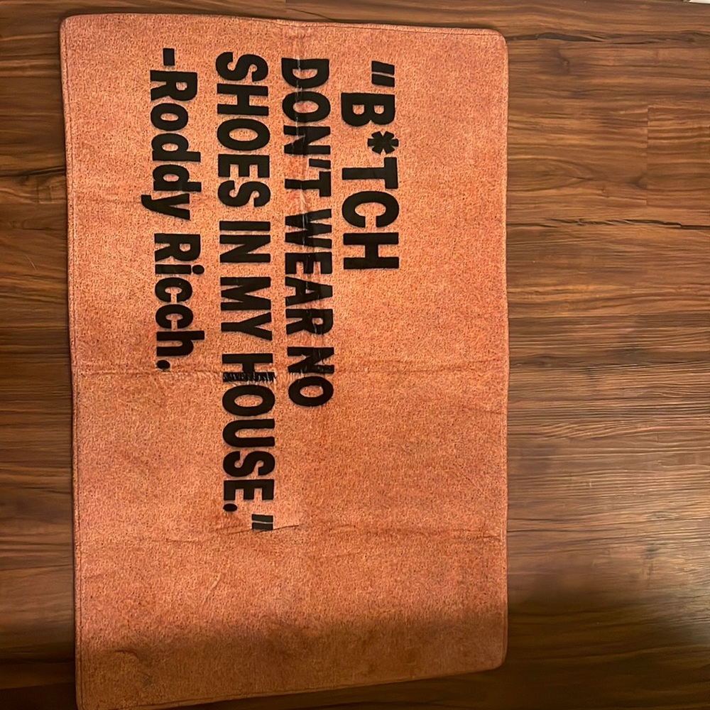 Roddy Ricch floor mat